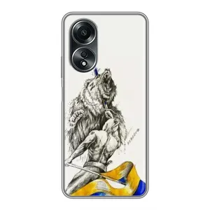 Чохли (Доброго вечора, ми за України) для ОППО А58 (4G) (AlphaPrint) (Перемога)