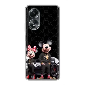 Чохол Disney Mouse OPPO A58 (4G) (PREMIUMPrint) (Родина Маусів)