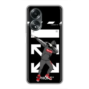 Чехол для OPPO A58 (4G) с картинкой Supreme (AlphaPrint)