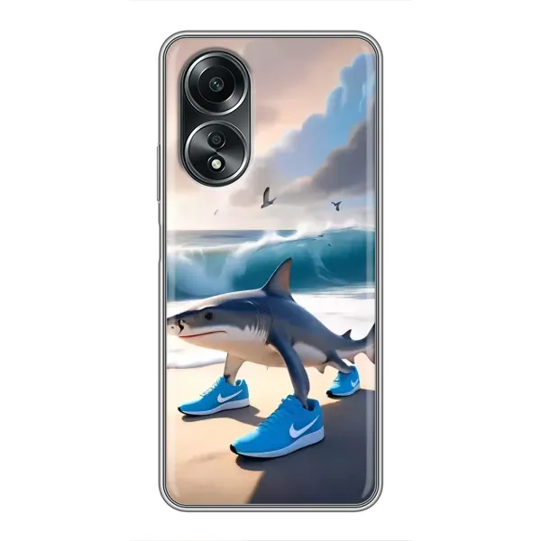 Чехол с принтом «Тралалело тралала» для OPPO A58 (4G) Чехол с принтом «Тралалело тралала» для OPPO A58 (4G)