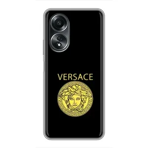 Чехол с принтом «Versace» для OPPO A58 (4G)