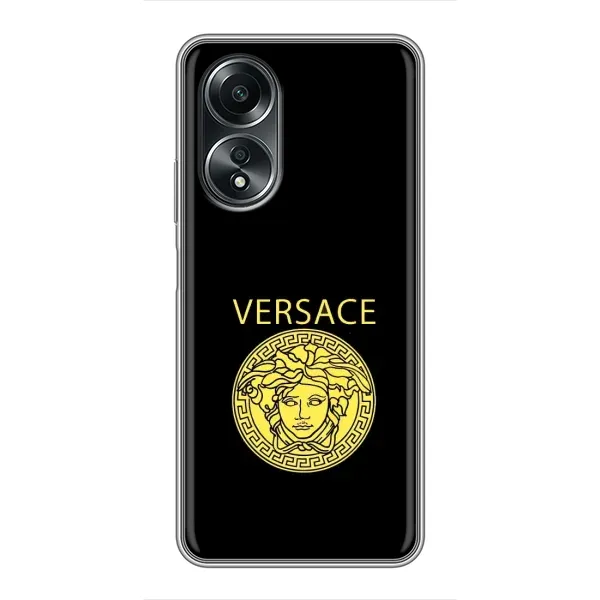 Чехол с принтом «Versace» для OPPO A58 (4G) Чехол с принтом «Versace» для OPPO A58 (4G)
