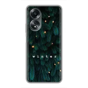 Новорічні, Святкові Чохли для OPPO A58 (4G) - 2024 год (Winter)