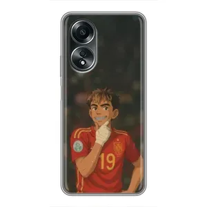 Чохол з футболістом Ламін Ямаль OPPO A58 (4G) (Ямаль аніме)