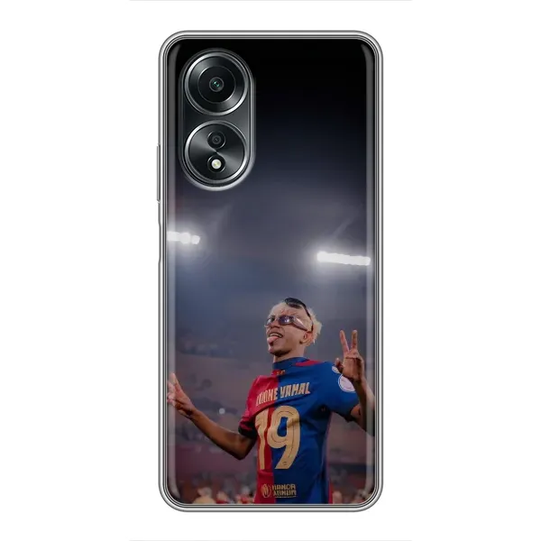 Чехол с принтом «Ямаль на стадионе» для OPPO A58 (4G)