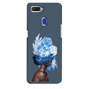 Чехлы (ART) Цветы на Oppo A5s (VPrint) (Квіти на голові)
