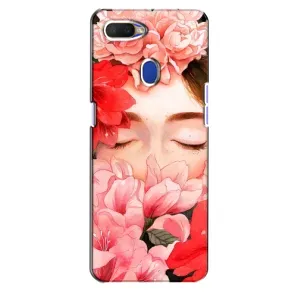 Чехлы (ART) Цветы на Oppo A5s (VPrint) (Очі в квітах)