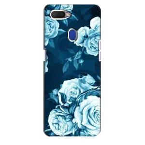 Чехлы (ART) Цветы на Oppo A5s (VPrint) (Блактині бутони)