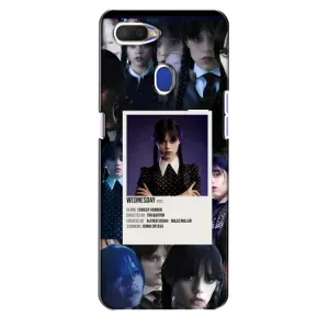 Чохли Венсдей на Oppo A5s Уенсдей (AlphaPrint) (колаж Венздей)