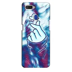 Чохол з принтом «Радужне серце» для OPPO A5s