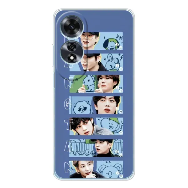 Чехол с принтом «Bangtan» для OPPO A60 5G