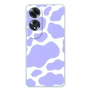 Чехол с принтом «Фиолетова Буренка» для OPPO A60 5G