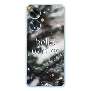 Новорічні, Святкові Чохли для OPPO A60 5G - 2024 год (Hello winter)