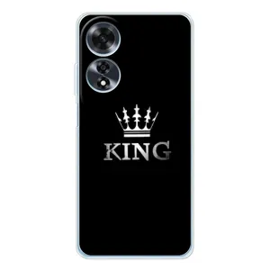 Чохол з принтом «KING» для OPPO A60 5G