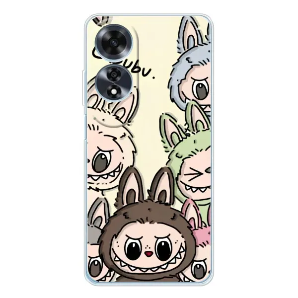 Чохол з принтом «Золота мавпа Bored Ape» для OPPO A60 5G