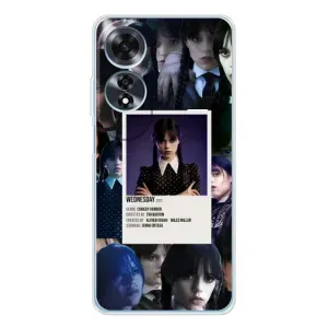 Чохли Венсдей на OPPO A60 5G Уенсдей (AlphaPrint) (колаж Венздей)