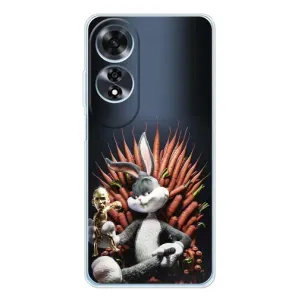 Чехол с принтом «Король Кролик» для OPPO A60 5G