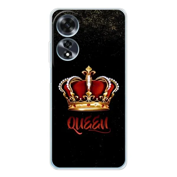 Чохол з принтом «Корона короля» для OPPO A60 5G