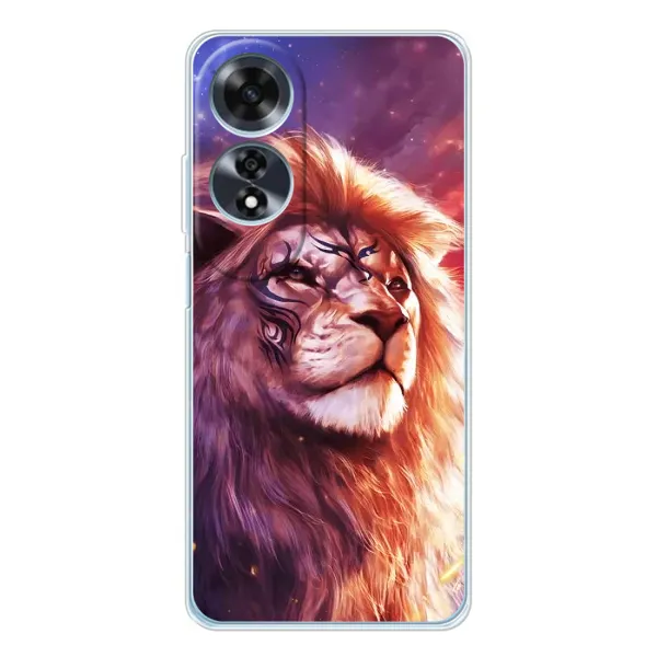 Чехол с принтом «Красочный Лев» для OPPO A60 5G Чехол с принтом «Красочный Лев» для OPPO A60 5G