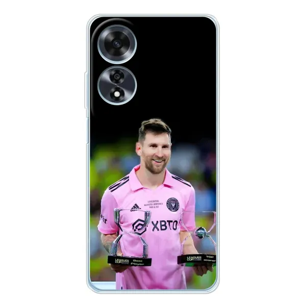 Чохол з принтом «Кубки Мессі» для OPPO A60 5G Чохол з принтом «Кубки Мессі» для OPPO A60 5G