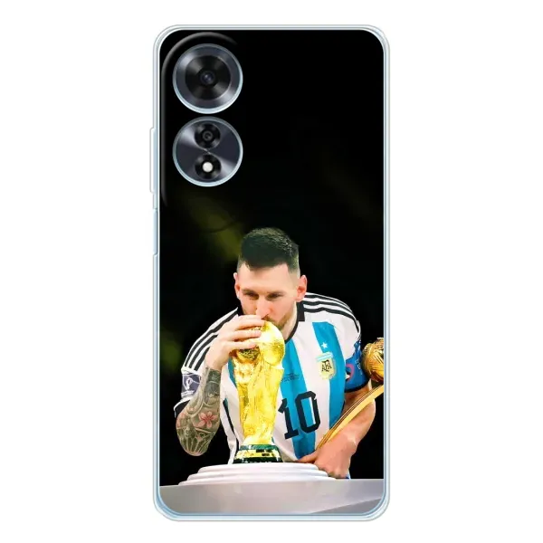 Чехол с принтом «Кубок Месси» для OPPO A60 5G