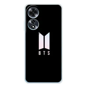 Чехол с принтом «Лого BTS» для OPPO A60 5G