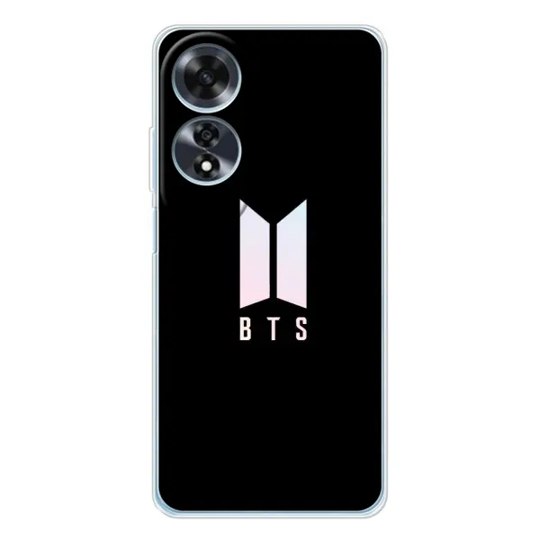 Чехол с принтом «Лого BTS» для OPPO A60 5G