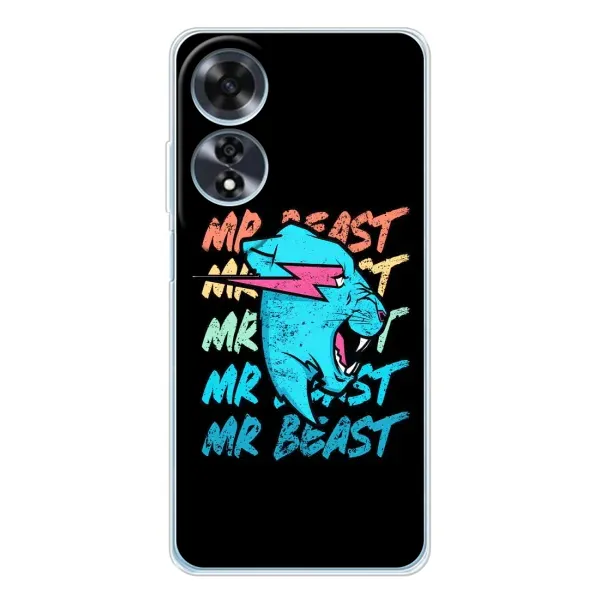 Чехол с принтом «logo Mr beast» для OPPO A60 5G Чехол с принтом «logo Mr beast» для OPPO A60 5G