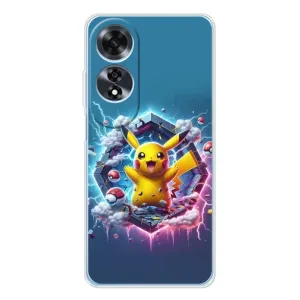 Чохол з Пікачу на OPPO A60 5G (Лого Пікачу)
