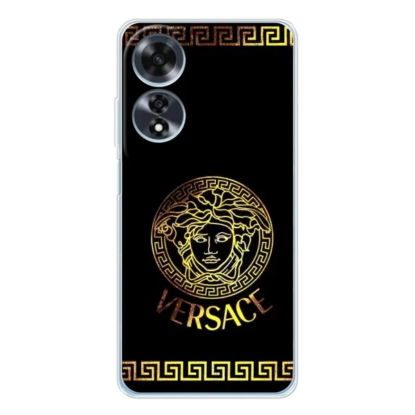 Чохол з принтом «Logo Versace» для OPPO A60 5G Чохол з принтом «Logo Versace» для OPPO A60 5G