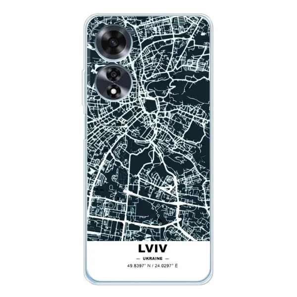 Чохол з принтом «Львів» для OPPO A60 5G