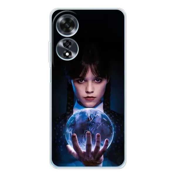Чохол з принтом «Магічна сфера Венздей» для OPPO A60 5G Чохол з принтом «Магічна сфера Венздей» для OPPO A60 5G