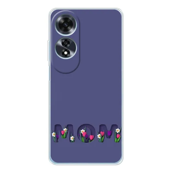 Чохол з принтом «Мама в квітах» для OPPO A60 5G Чохол з принтом «Мама в квітах» для OPPO A60 5G