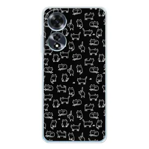 Чохол з принтом «Маленькі котики» для OPPO A60 5G