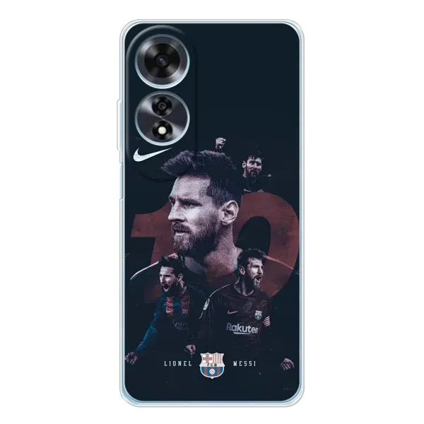 Чохол з принтом «Мессі 10» для OPPO A60 5G