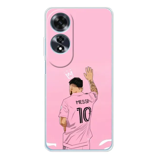 Чохол з принтом «Мессі Маямі» для OPPO A60 5G Чохол з принтом «Мессі Маямі» для OPPO A60 5G