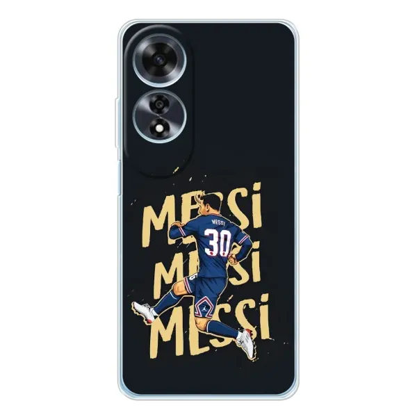Чехол с принтом «Messi ПСЖ» для OPPO A60 5G