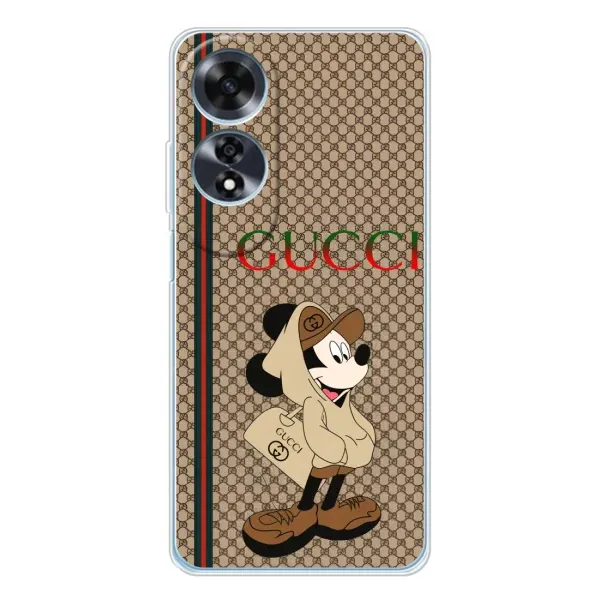 Чохол з принтом «Mickey GUCCI» для OPPO A60 5G