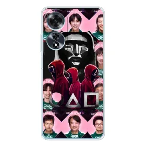 Чохол Гра в кальмара для OPPO A60 5G (Учасники Гра кальмара)