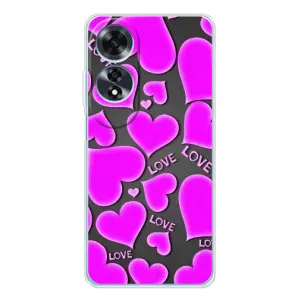 Чехлы для любимой на Оппо А60 5Джі (VPrint) (Pink hearts)