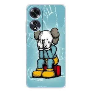 Чехол с принтом «Плач Bearbrick» для OPPO A60 5G