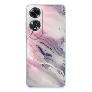 Мраморний чехол на OPPO A60 5G (VPrint) (Пурпурний Мрамор)