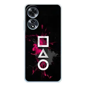 Чохол Гра в кальмара для OPPO A60 5G (Символи Гра кальмара)