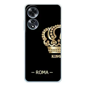 Чохли для OPPO A60 5G (VPrint) - Футбольні клуби (Roma)