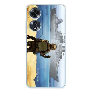Чехол с принтом (Русский корабль...) для Оппо А60 5Джи (AlphaPrint)