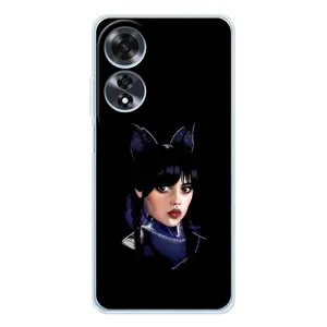 Чохли Венсдей на OPPO A60 5G Уенсдей (AlphaPrint) (серйозна Венздей)
