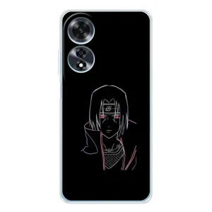 Чехол с принтом «силуэт Итачи» для OPPO A60 5G