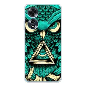 Чохол з принтом «Сова з оком» для OPPO A60 5G