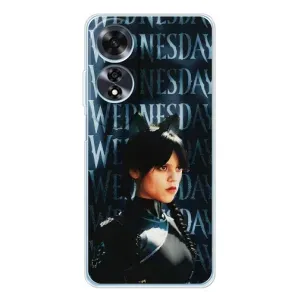 Чохли Венсдей на OPPO A60 5G Уенсдей (AlphaPrint) (Венздей кішка)