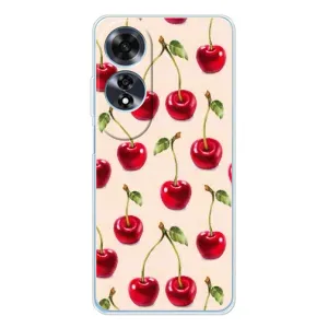 Чехол с принтом «Вишня» для OPPO A60 5G